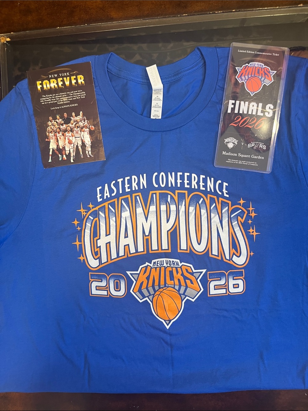 NY Knicks Eastern Conference Champions 2026 Limited Edition T-Shirt